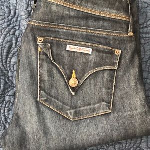 Hudson Collin Flap Skinny Jeans Sz 27